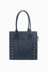 Tisora Blue Studded Handbag
