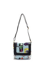 Tisora Cat Print Sling Bag