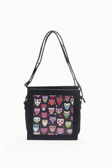 Tisora Owl Print Sling Bag