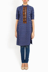 Uppada Blue Kurta