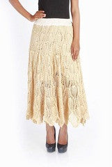 Uppada Mustard Skirt