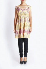 Uppada Single Ikat Multicolored Tunic