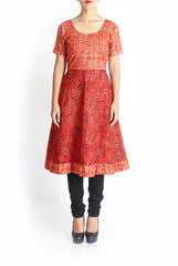 Uppada Kalamkari Block Print Kurti