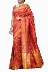 Uppada Banaras Handloom Silk  Saree
