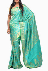Uppada Kanchi Handloom Silk Buta Saree