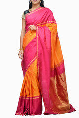 Uppada Kanchi Handloom Silk  Saree