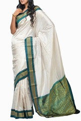 Uppada Kanchi Silk Saree with Small Checks