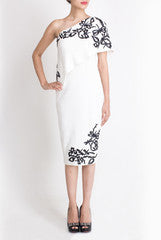Vidhi Wadhwani Asymmetric One-Shoulder Dress