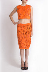 Vidhi Wadhwani All-Over Cutwork Co-Ord Set