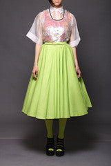 Vijay Balhara Sequined Crop Top With Skirt