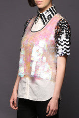 Vijay Balhara Shirt And Crop Top Set