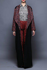 Vijay Balhara Wool Coat With Pant And Shirt