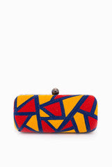 Geometry Art Rectangle Clutch
