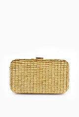 Gotta Fur Antique Gold Clutch