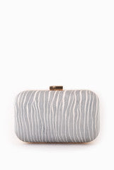 Vriksh Verma Striped Tiger Shibori clutch