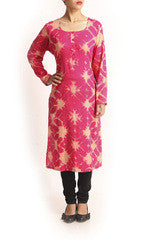 Wabi Sabi Ishi Pink Kurta