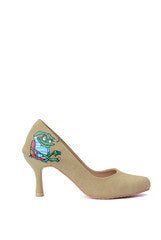 Wearmates Gandhian Frog Designer Pumps Heels Shoes