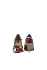 Wearmates Geometric Pattern Designer Pumps Heels Shoes