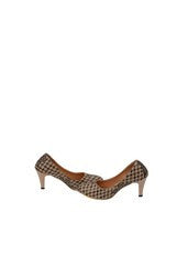 Wearmates Checkered Motives Designer Pumps Heels Shoes