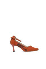 Wearmates Black Guitar Designer Stilettos Heels Shoes