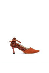 Wearmates Black Retro Designer Stilettos Heels Shoes