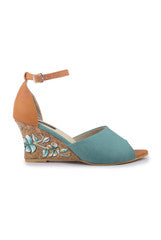 Wearmates Summer floral Designer wedges shoes