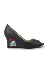 Wearmates HOT NEW Designer Peeptoe Wedges Heels