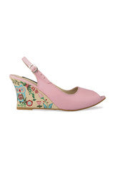 Wearmates Tiny Owl & Tree Designer Wedges Footwear
