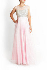 Wundershop Pink Net Gown