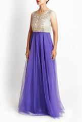 Wundershop Purple Net Dress