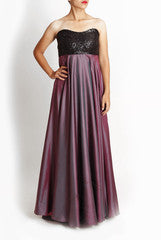 Wundershop Black Sequinned Gown