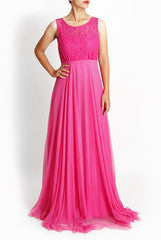 Wundershop Pink Lace Gown