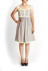 Wundershop Car Print Dress