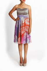 Wundershop Printed Chiffon Dress
