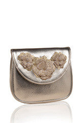 Rossoyuki German Acrylics Silver Clutch