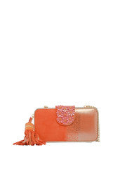 Rossoyuki German Acrylics Orange  Clutch