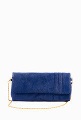 Ayushi Blue Trendy Clutch With Sling