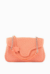 Ayushi Orange Exotic Handbag