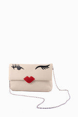 Ayushi Red Pout Sling Bag