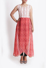 Zagwest Red Layered Tunic