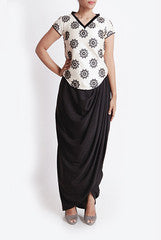 Zagwest Black and White Dress