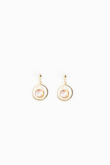 Ode To Earth Round Hoop Earring