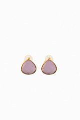 Ode To Earth Heart Stud Earring