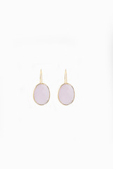 Ode To Earth Stone Hook Earring