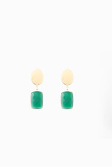 Ode To Earth Two tier Drop Earring