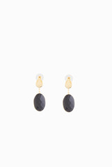 Ode To Earth Two Tier Drop Dangler Earring