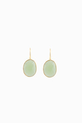 Ode To Earth Stone Hook Earring