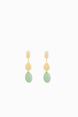Ode To Earth Three Tier Drop Dangler Earring
