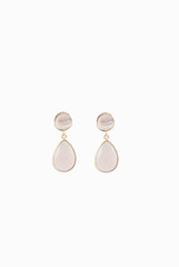 Ode To Earth Heart Drop Earring