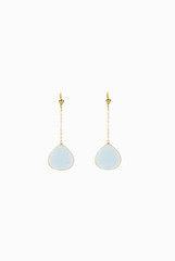 Ode To Earth Drop Chain Stone Earring